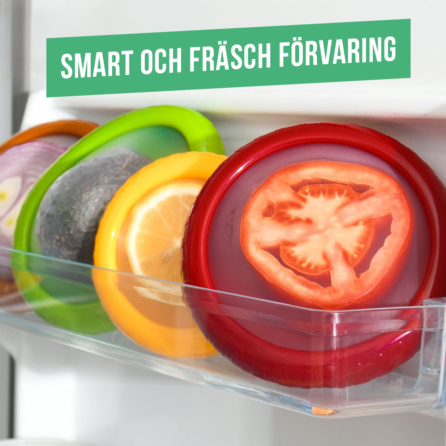 OhFresh™ – Återanvändbara frukt- och grönsakslock